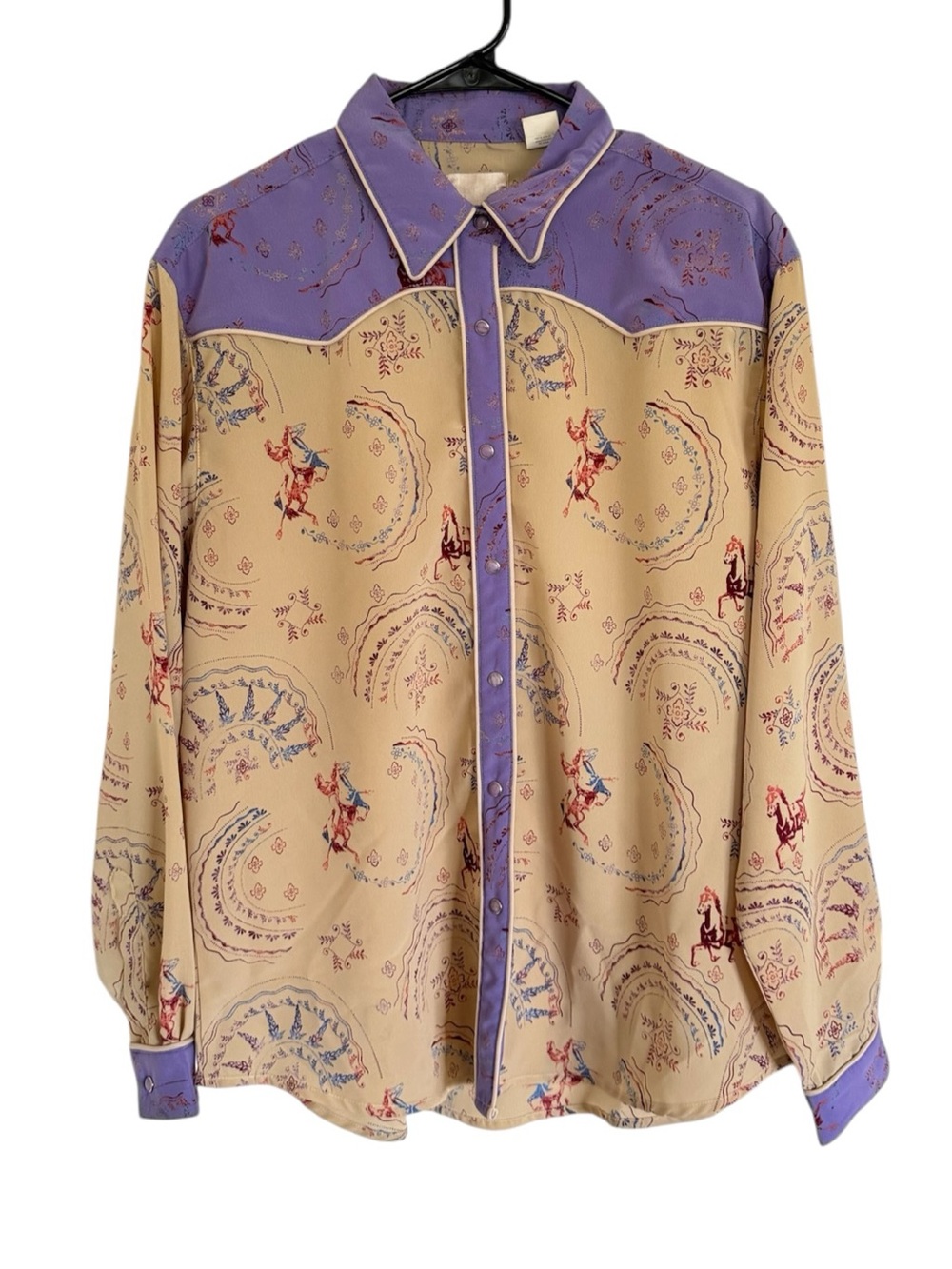 Wrangler Vintage Cowgirl Western Button Down